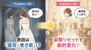 巻き肩改善のストレッチ記事へのリンク画像